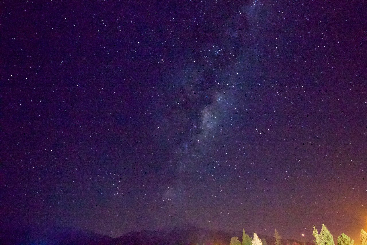 Milky Way over New Zealand